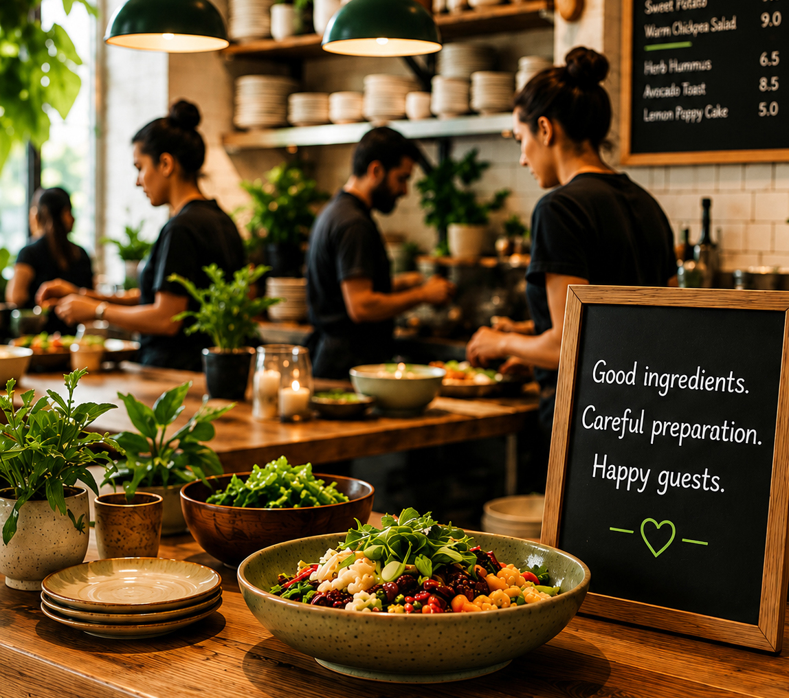 Suitable For Vegetarians - Help Restaurants, Cafés & Hospitality Venues